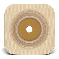 Convatec 125266 Natura Two-Piece Stomahesive Skin Barrier Cut-to-Fit with Flexible Tape Collar Tan 70mm (2¾