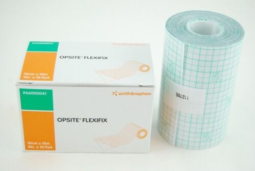 Smith & Nephew 66000041 Opsite Flexifix Transparent Film Roll Non-Sterile 10cm x 10M (4