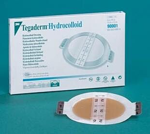 3M 90003 Tegaderm Hydocolloid 10Cm X 12Cm Oval Box/5
