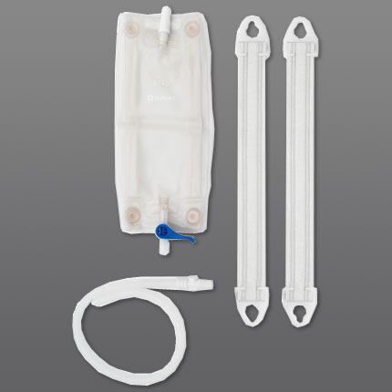 Hollister 9655 Vented Leg Bag Combination Pack Sterile Latex-Free Large 30Oz 900ml Box/10 