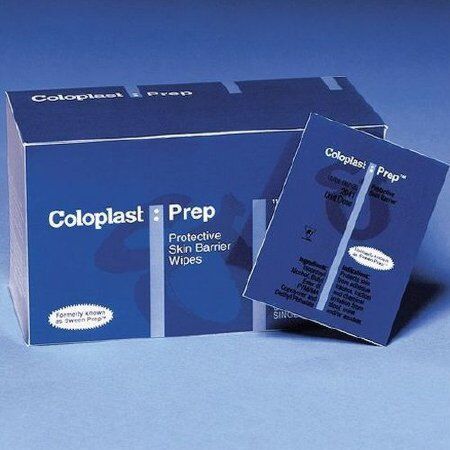 Coloplast 2041 Prep Medicated Protective Liquid Skin Barrier Single-Use Towelettes Case/648