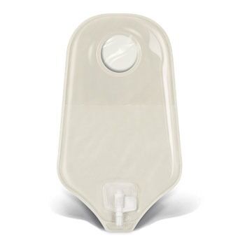 Convatec 401542 Natura Two-Piece Urostomy Pouch Standard Accuseal Tap with Valve with 1-Sided Comfort Panel Transparent 32mm (1¼