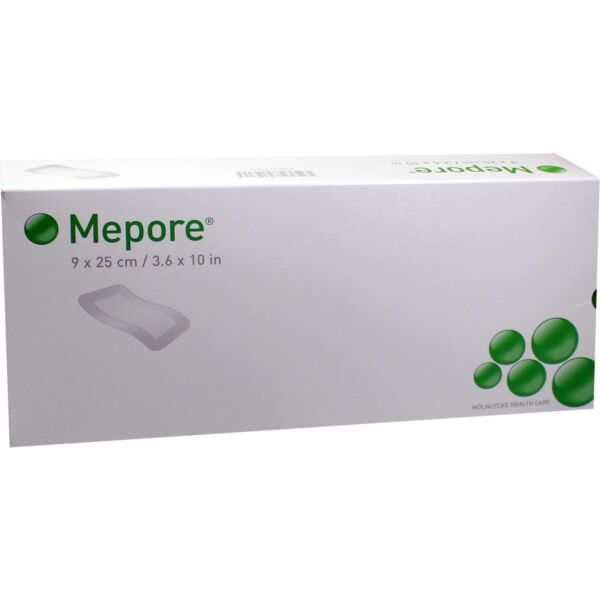 Molnlycke 671200 Mepore Self-Adhesive Absorbent Surgical Dressing Sterile 9Cm X 25Cm Box/30    