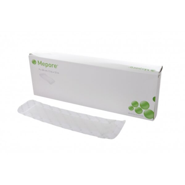Molnlycke 671300 Mepore Self-Adhesive Absorbent Surgical Dressing Sterile 9Cm X 30Cm Box/30    
