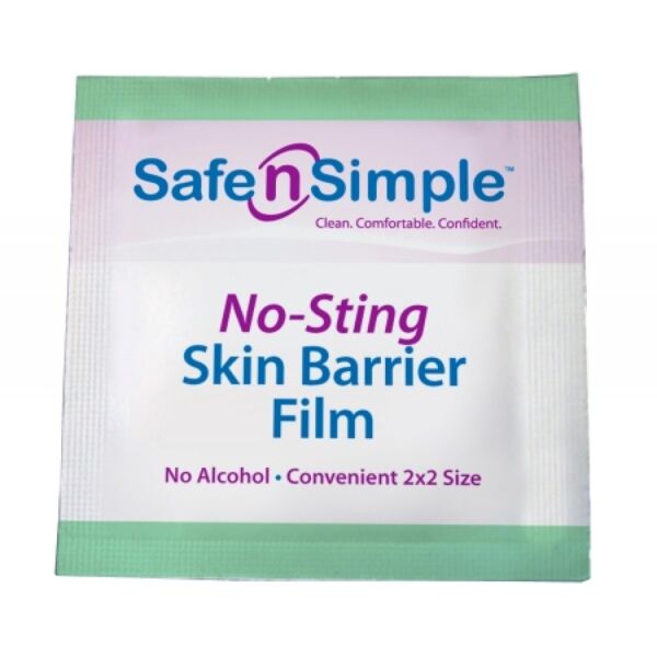 Safe n Simple No-Sting Skin Barrier Wipes 2